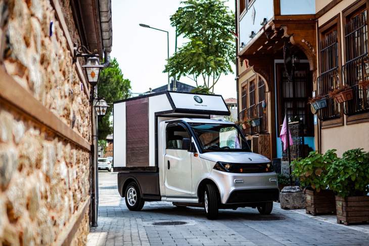 İşçilerin Dostu Yeni Nesil Elektrikli Kamyonet